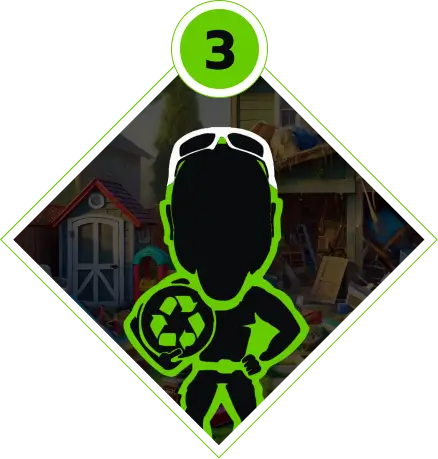 MrJunk® Step 3 Logo Graphic